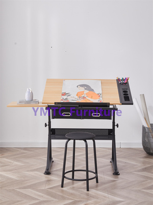 Iron painting table