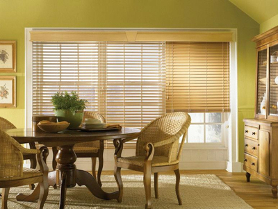 Real wood blinds for room decorations