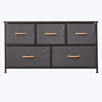 YMTC Iron And Wood Furniture Cabinet With 5 Drawers