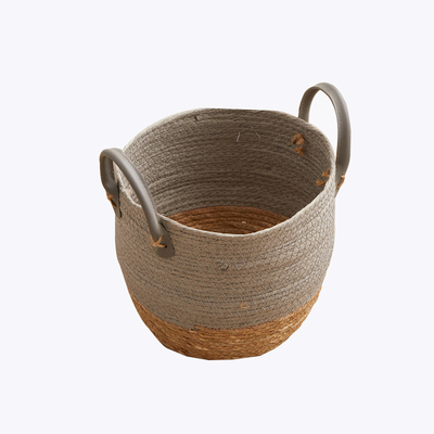 Attractive Design New Type Washing Clothes Woven Laundry Basket Children Cotton Baby Laundry Basket