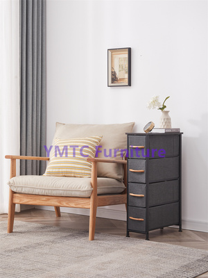 tall standing furniture organizer box for clothing fabric storage drawers