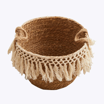 High Quality Cheap Price Rattan Fruit Tray Food Storage & Container Supermarket Food Display Basket