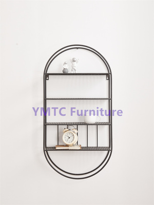 High Quality Metal And Wooden Wall mounted Shelf shelves For wall