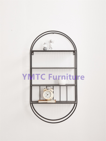 High Quality Metal And Wooden Wall mounted Shelf shelves For wall