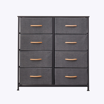 YMTC Iron And Wood Furniture Cabinet With 8 Drawers