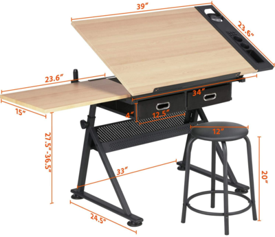 drawing table